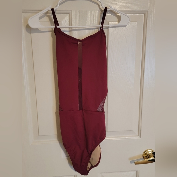 Bloch Ladies Faire Tank Leotard Burgundy Medium
